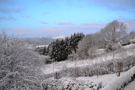 Snowy scene